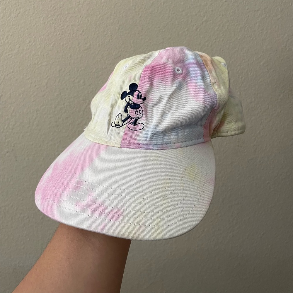 tie-dye mickey mouse disney hat